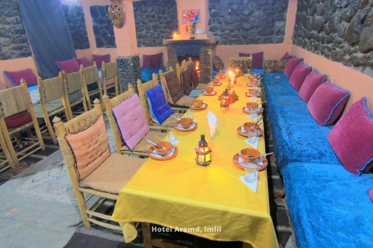 Hotel Aremd - Aroumd Imlil Route Du Toubkal Ngoại thất bức ảnh