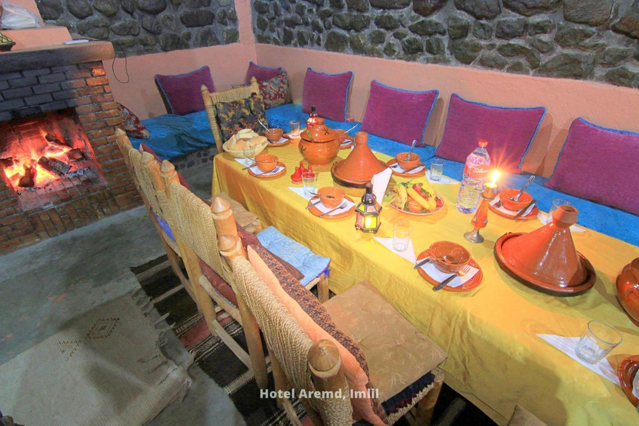 Hotel Aremd - Aroumd Imlil Route Du Toubkal Ngoại thất bức ảnh